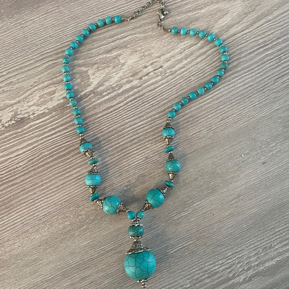 Turquoise necklace - Picture 1 of 2